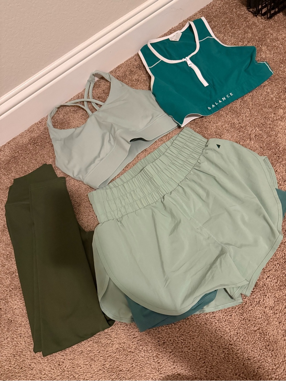 VITALITY/BALANCE ATHLETICA- Assorted Green Bundle